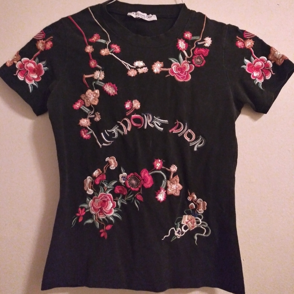 Vintage Dior Embroidered shirt